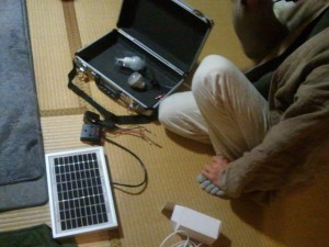 モバイル太陽光発電充電セット